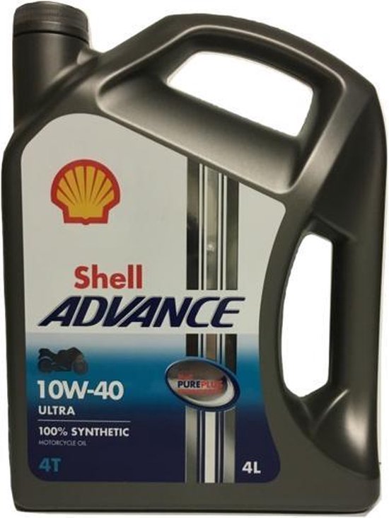 SHELL ADVANCE 4T ULTRA 10W40 4L Moto