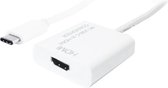 Unibos UNCH-400 tussenstuk voor kabels USB Type-C HDMI Wit