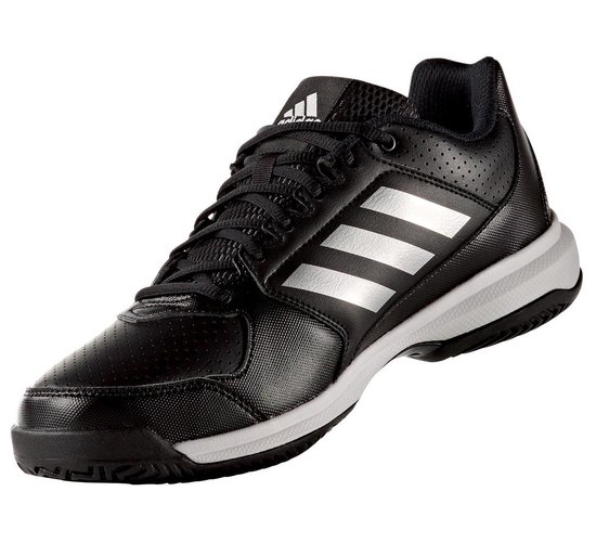 adidas Adizero Attack Tennisschoenen - Maat 44 - Mannen - zwart/wit |  bol.com