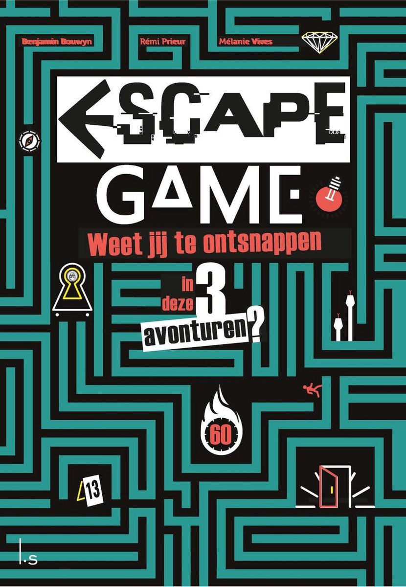 fluctueren formaat Observatie Escape game, Benjamin Bouwyn | 9789024577620 | Boeken | bol.com