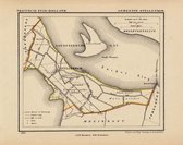 Historische kaart, plattegrond van gemeente Stellendam in Zuid Holland uit 1867 door Kuyper van Kaartcadeau.com