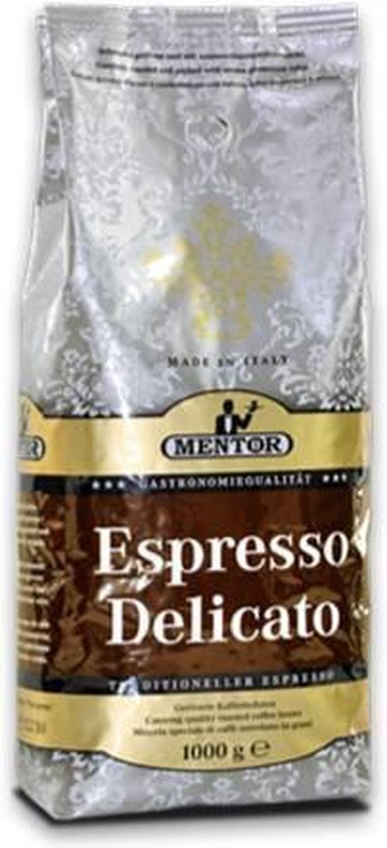 Mentor Espresso Delicato 1KG Koffiebonen
