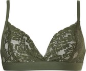 Ten Cate - Dames - Secrets Lace Bralette Olijfgroen  - Groen - XL