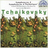 Tchaikovsky: Symphonies nos 5 & 6 / Lovro von Matacic, Czech PO