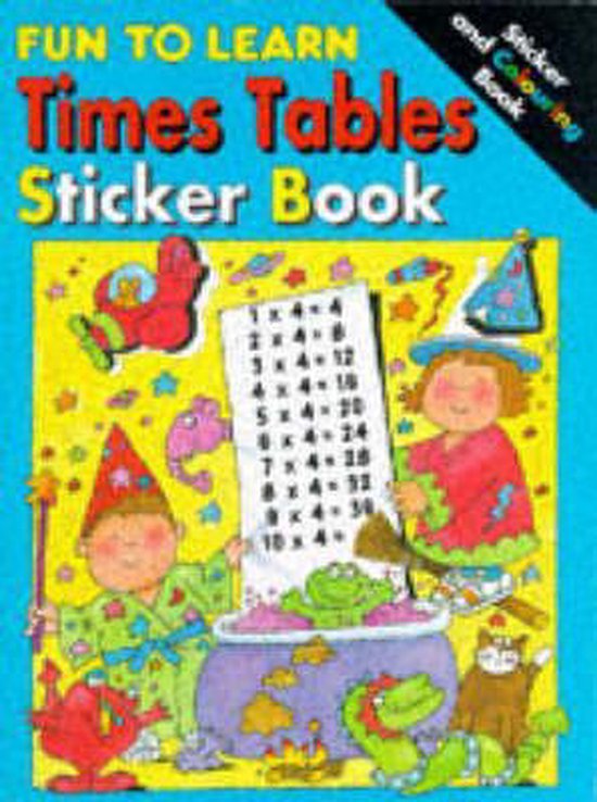 Times Tables Sticker Book 9781859970669 Boeken