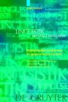 Relativ(satz)konstruktionen im gesprochenen Deutsch