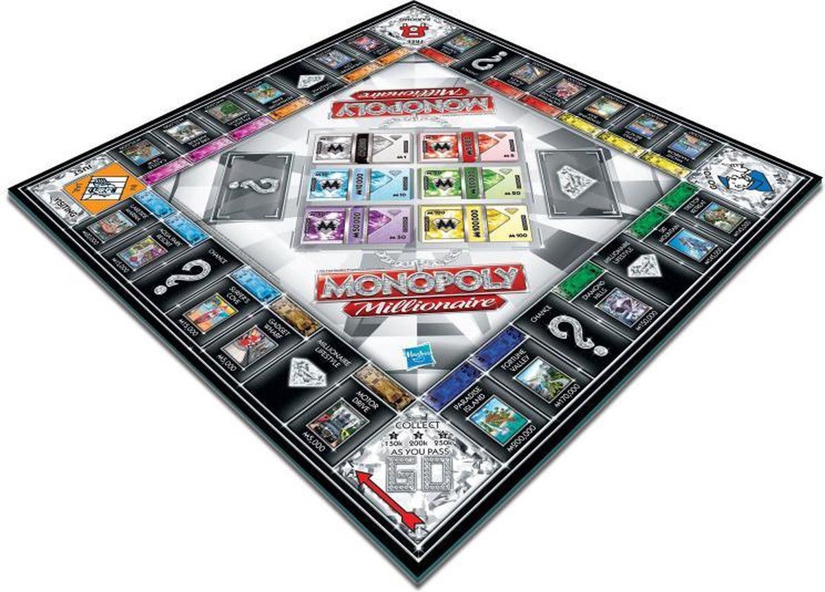 Onzin reactie diefstal Monopoly Miljonair - Bordspel | Games | bol.com