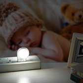 LED Nachtlampje met sensor | Wit | Economisch | Duurzaam |Nachtlamp | Kinderlamp | Stopcontact lamp | Slaapkamer | Met Dag/Nacht Sensor