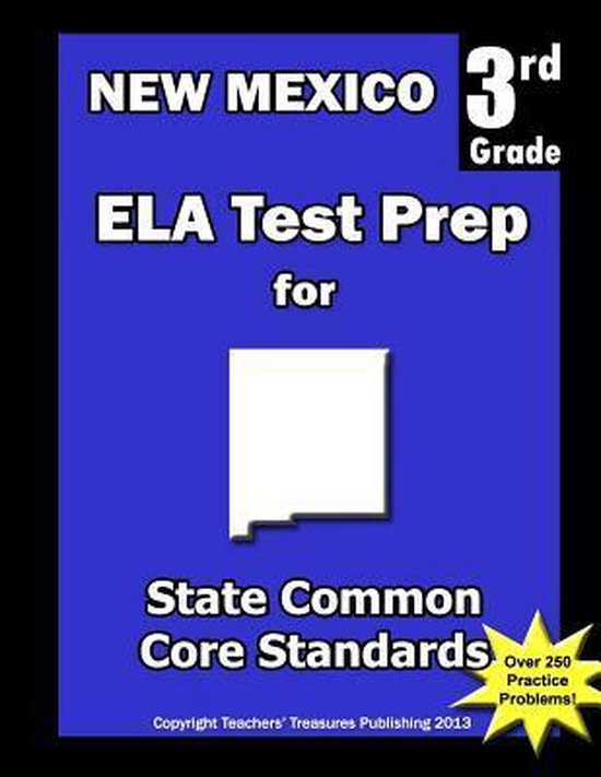 New Mexico 3rd Grade Ela Test Prep - cover