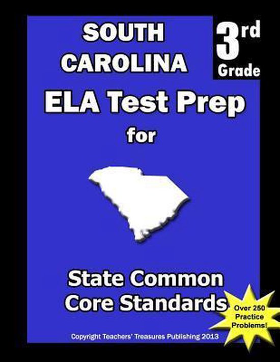 South Carolina 3rd Grade Ela Test Prep - cover