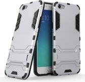 Armor Kickstand Back Cover - Samsung Galaxy J7 (2017) Hoesje - Grijs