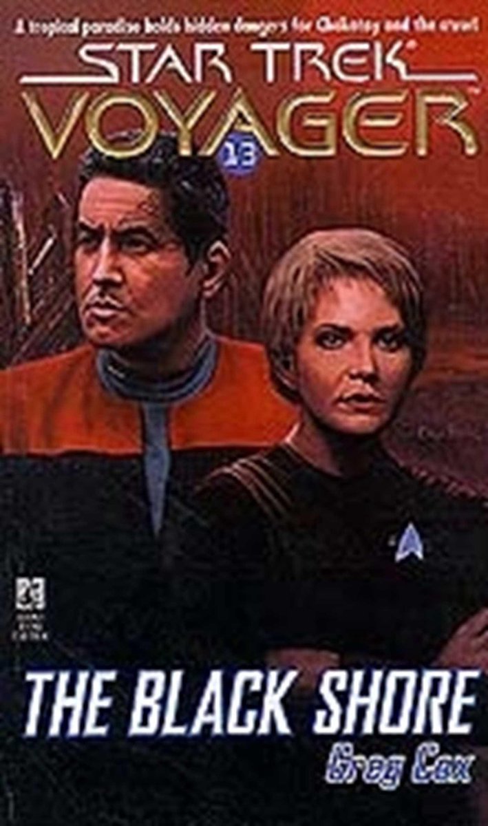 Omslag van Star Trek: Voyager - The Black Shore
