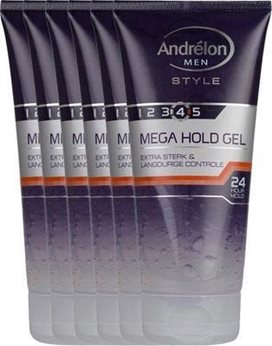 Andrélon mega hold gel for Men 200 ml styling