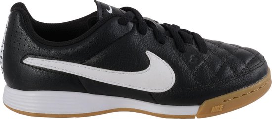 Nike Tiempo Genio Leather IC - Voetbalschoenen - Unisex - Maat 37.5 - Zwart  | bol.com