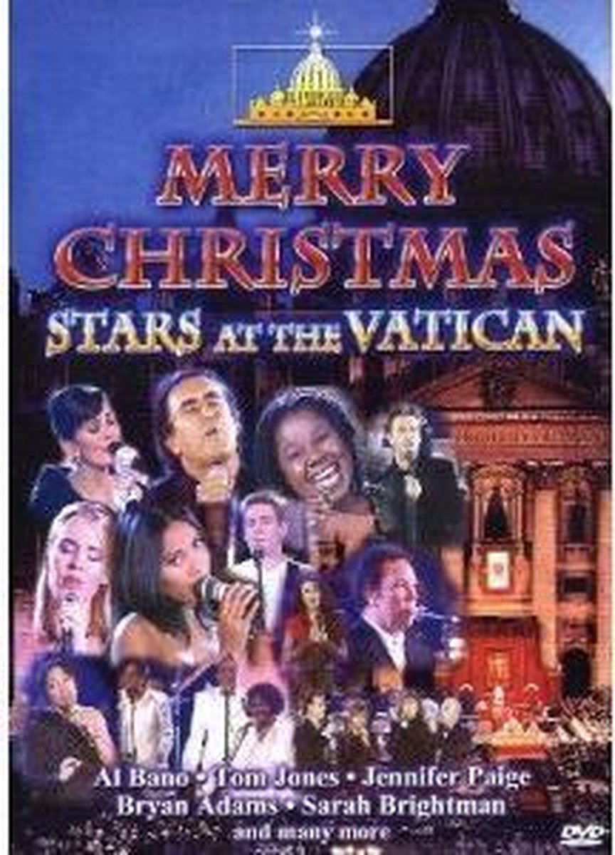 Merry christmas - Stars at the vatican//pal/all regions