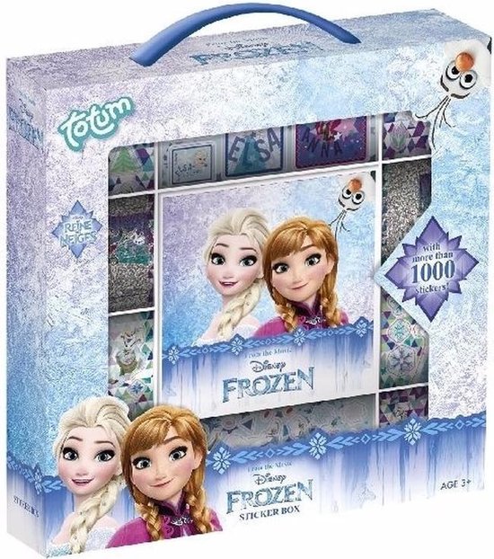Frozen sticker box