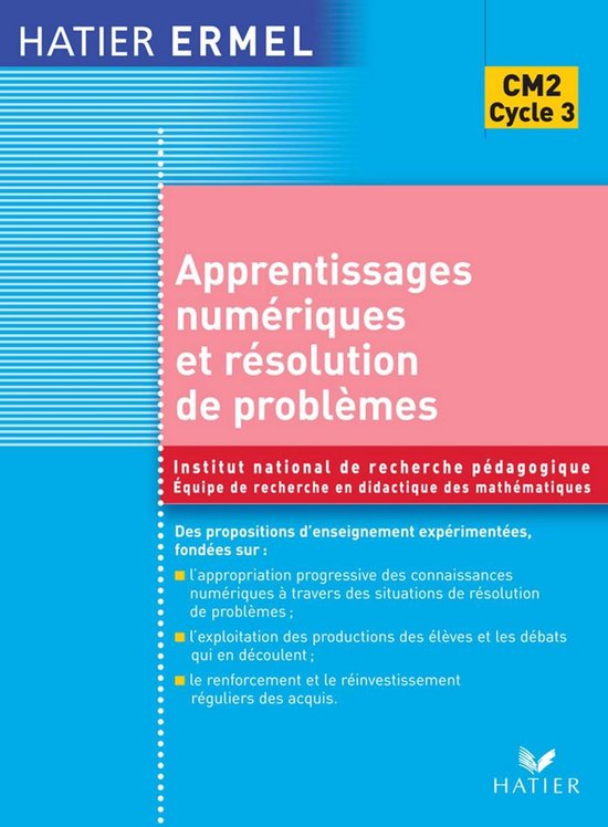 Ermel - Apprentissages numériques et résolution de problè ... - cover