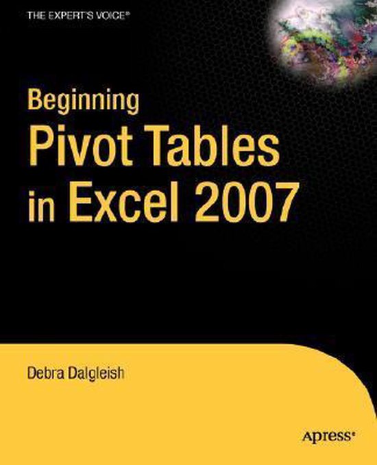 Beginning Pivot Tables In Excel 2007 - cover