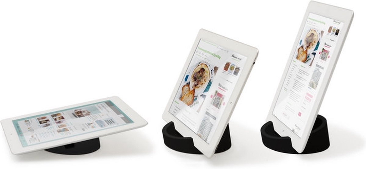 Bosign tablet standaard - tablet houder - tablet stand voor iPad en tablet - zwart