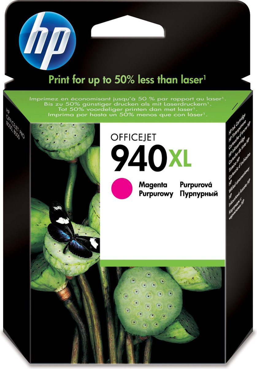 HP 940XL - Inktcartridge / Magenta / Hoge Capaciteit