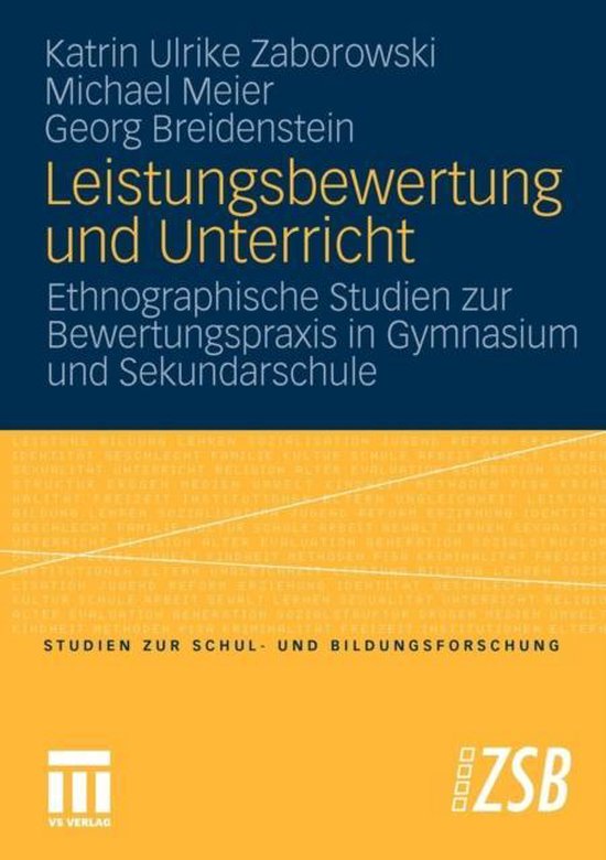 Leistungsbewertung Und Unterricht - cover