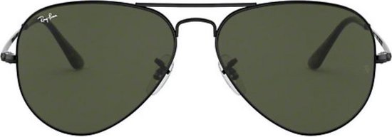 Ray-Ban Aviator Metal II RB3689 9148/31 Zonnebril - Gepolariseerd Zwart/Groen - 58mm van Ray-Ban — afbeelding 3
