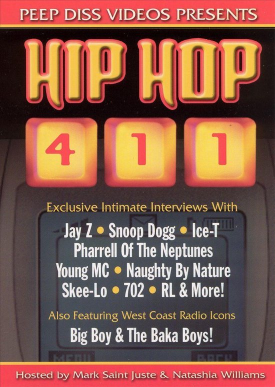 Cover van de film 'Hip Hop 411'