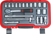 Dopsleutelset 1/2" 20 delig KENNEDY
