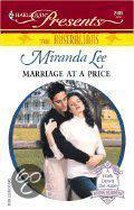 Harlequin Presents- Marriage at a Price
