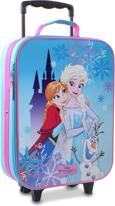 Frozen ANNA & ELSA Trolley Kinder Koffer Vakantie Handbagage Logeren |  bol.com