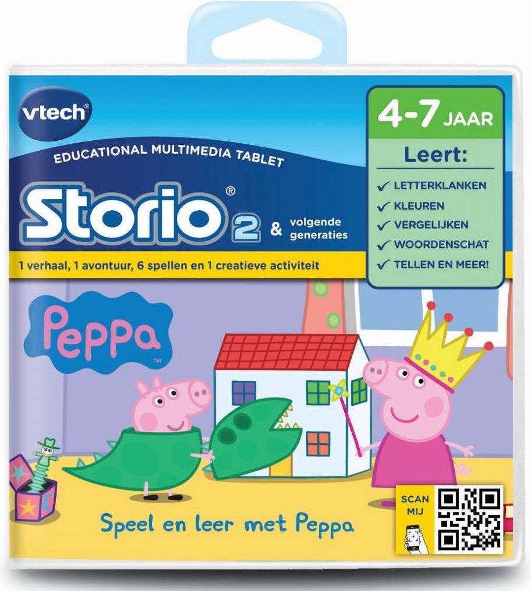 VTech Storio 2 Peppa Pig - Game | bol.com