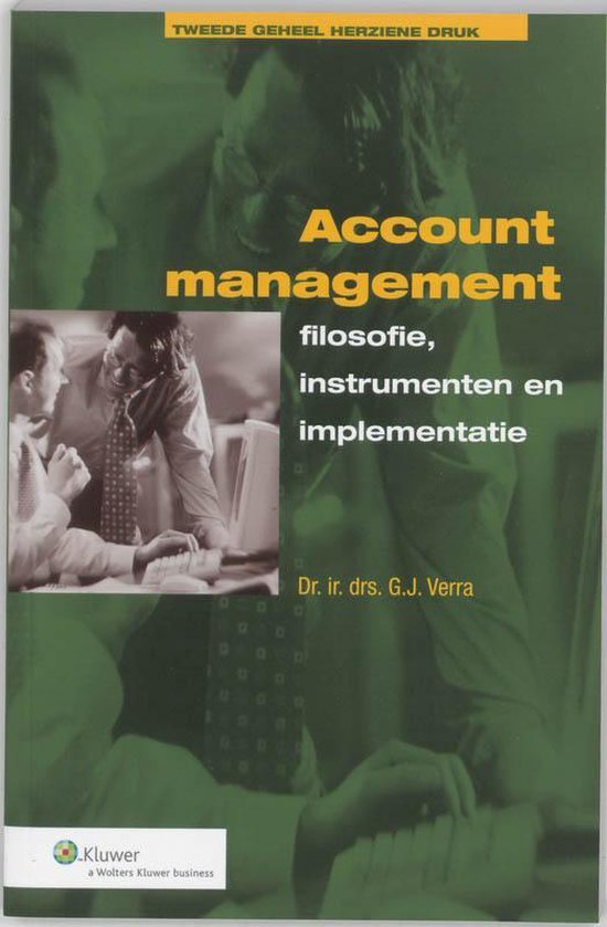 Cover van het boek 'Account management / druk 2' van G.J. Verra