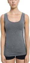 Pure Lime sportondergoed - dames Tanktop gesloten rug grijs - maat 44/46