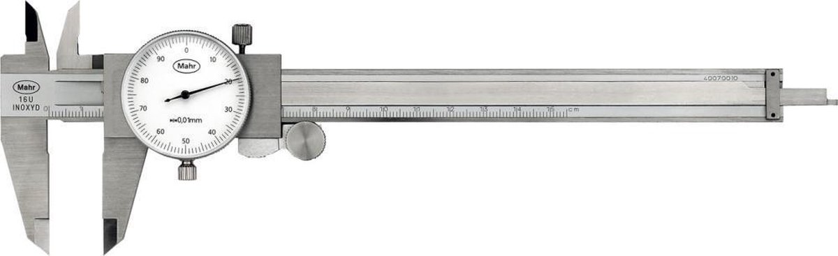 Klokschuifmaat 150mm 0,01mm MAHR