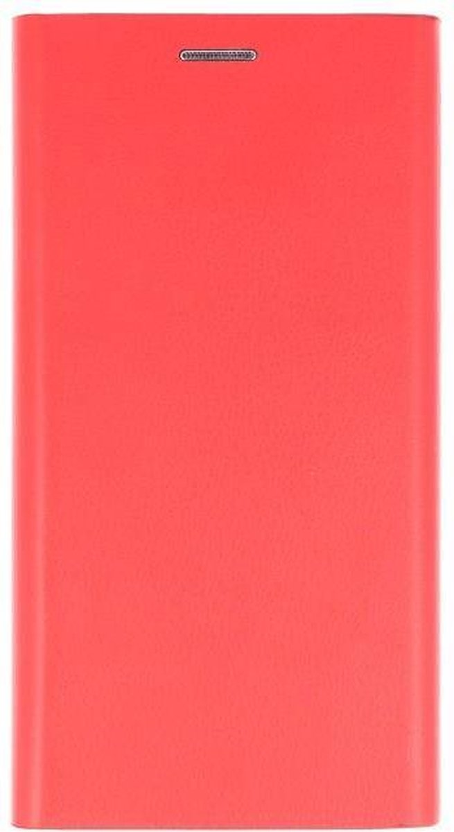 Flipbook Slim Folio Hoesjes Cases - Hoesje Geschikt voor iPhone X Rood