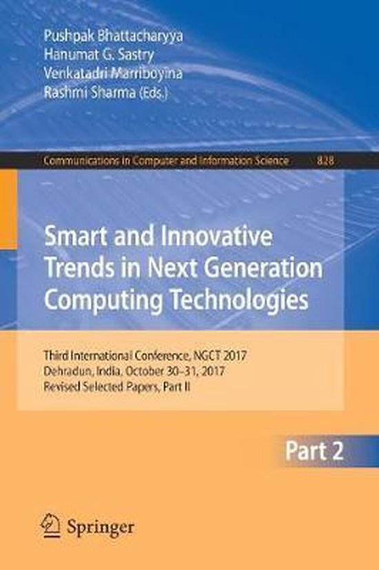 Smart and Innovative Trends in Next Generation Computing Tec ... - cover