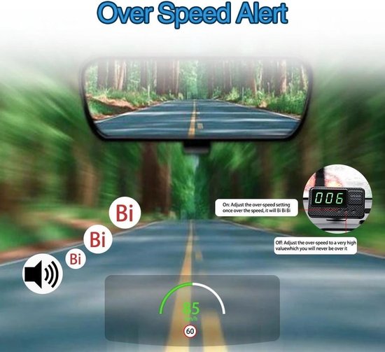 The Black Series - GPS snelheidsmeter voor in de auto (GPS) - Zwart