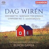 Iceland Symphony Orchestra, Rumon Gamba - Wiren: Sinfonietta/Serenade For Strings/Symphony No.3/Divertimento (Super Audio CD)