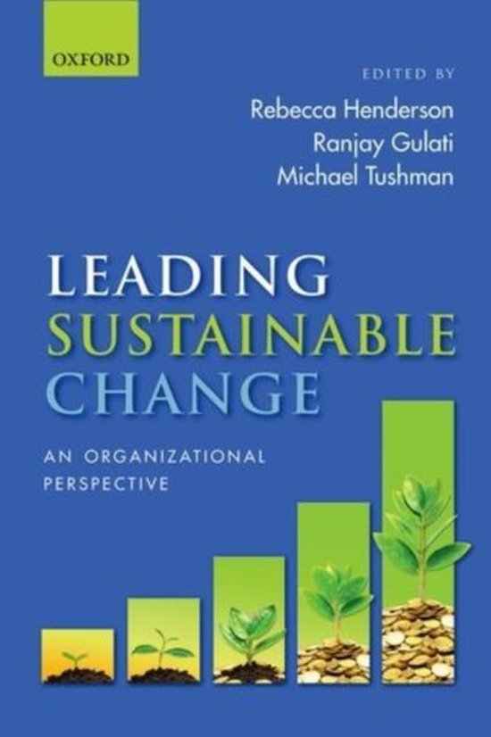 Leading Sustainable Change - cover