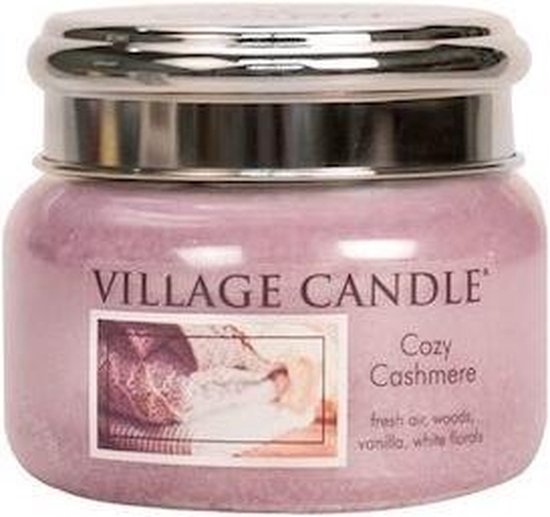 Village Candle Small Jar Geurkaars Cozy Cashmere