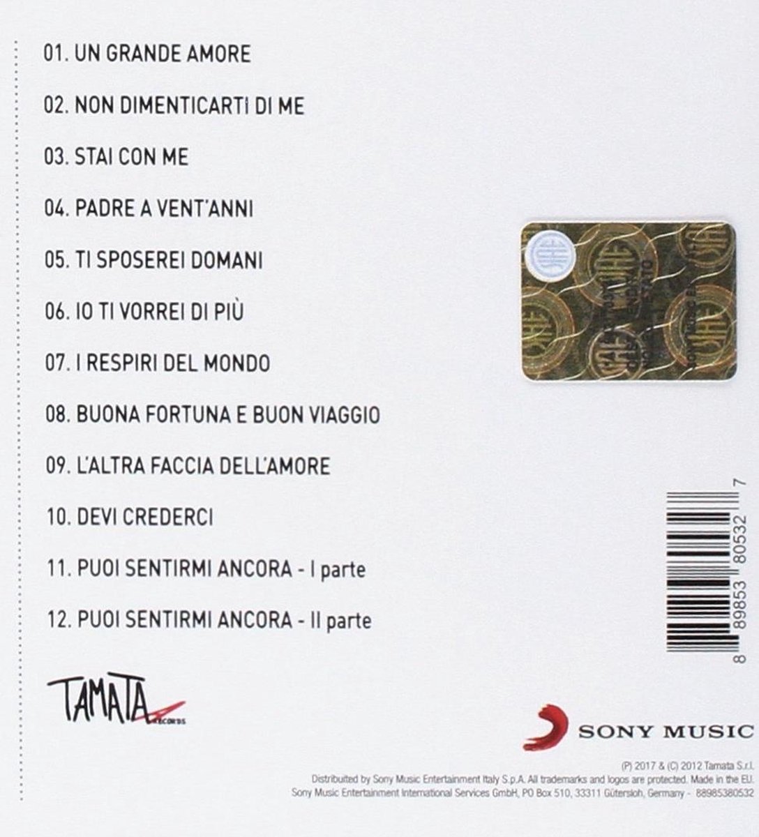 Cento di Queste Vite, Pooh CD (album) Muziek
