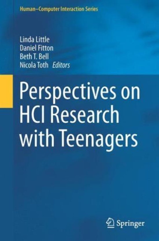 Perspectives on HCI Research with Teenagers - cover