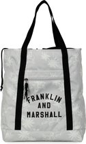 Shopper Franklin & Marshall Girls grey 41x33x15 cm