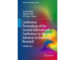 Springer Nature Proceedings excluding Computer Science - Conference Proceedings of the Second International Conference on Recent Advances in Bioenergy Research