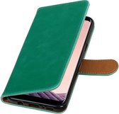BestCases - LG Q8 Pull-Up booktype hoesje groen
