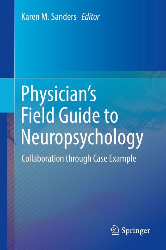 Medicine (R0) - Physician's Field Guide to Neuropsychology - cover