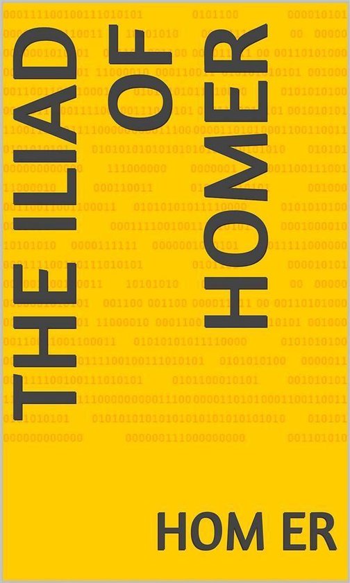 The Iliad of Homer - cover