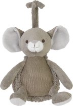 Happy Horse Muis Moby Muziekknuffel - 16 cm