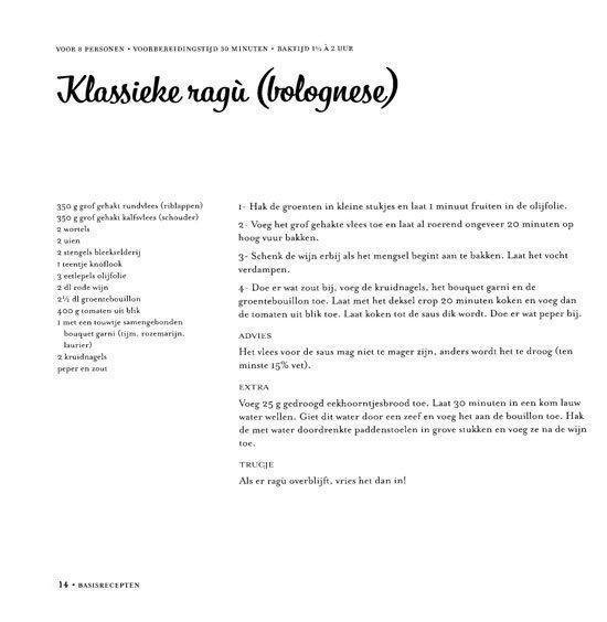 Titel: Klassieke ragù (bolognese)
