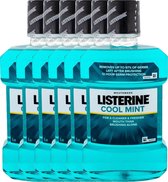Listerine Coolmint - Mondwater - 6 x 1000ml - Voordeelverpakking
